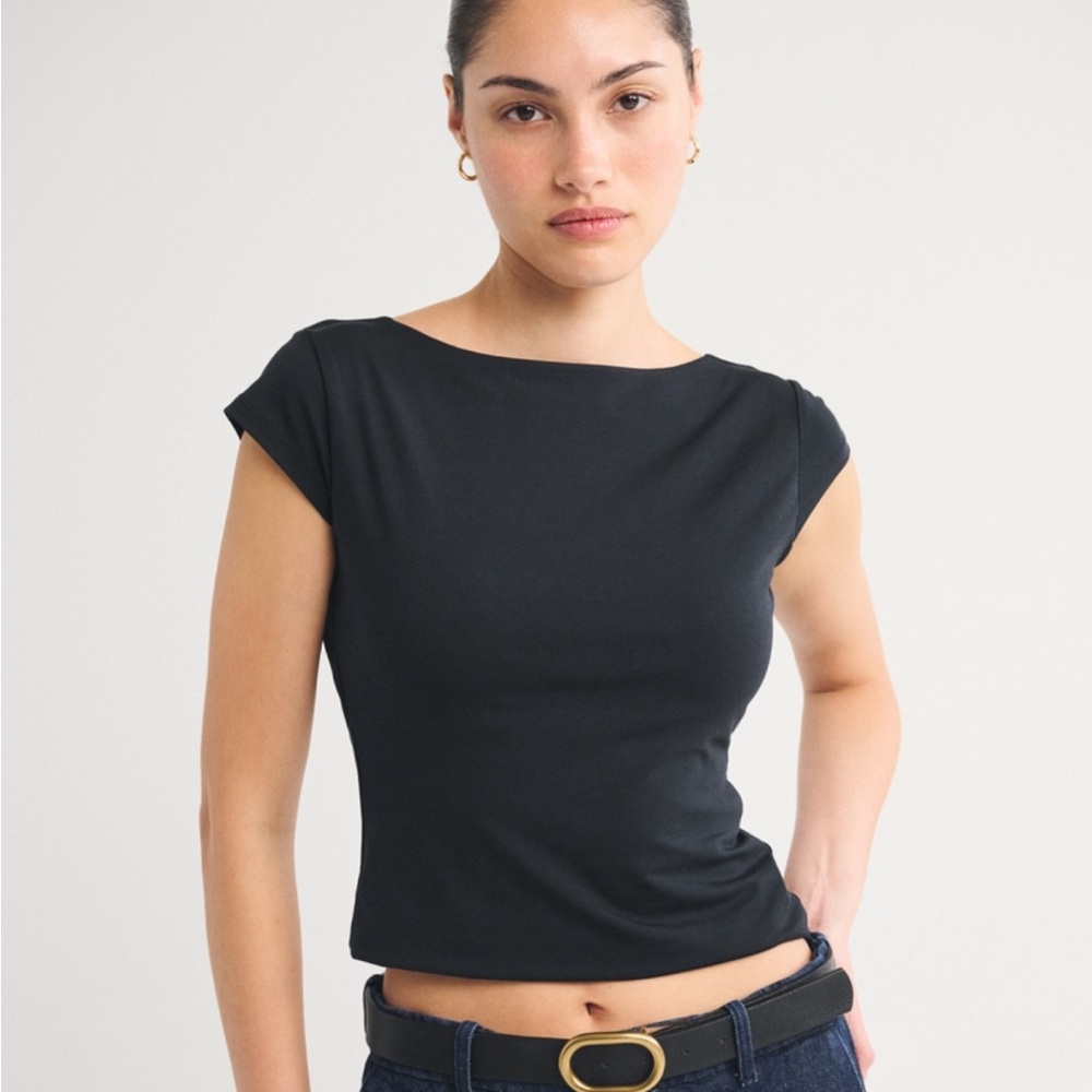 A&F Cowl-Back shirt (read description)